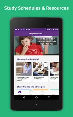 Magoosh GMAT Prep android App screenshot 0