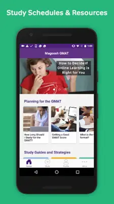 Magoosh GMAT Prep android App screenshot 3